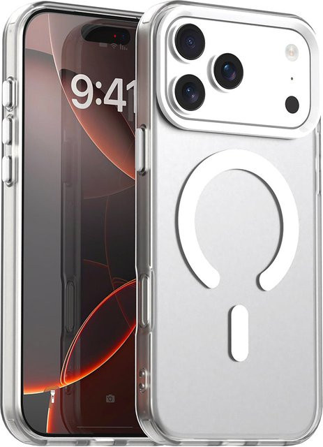 Techsuit CandyCase MagSafe Schutzhülle für Apple iPhone 17 Pro in Weiß und Transparent - Bild 1