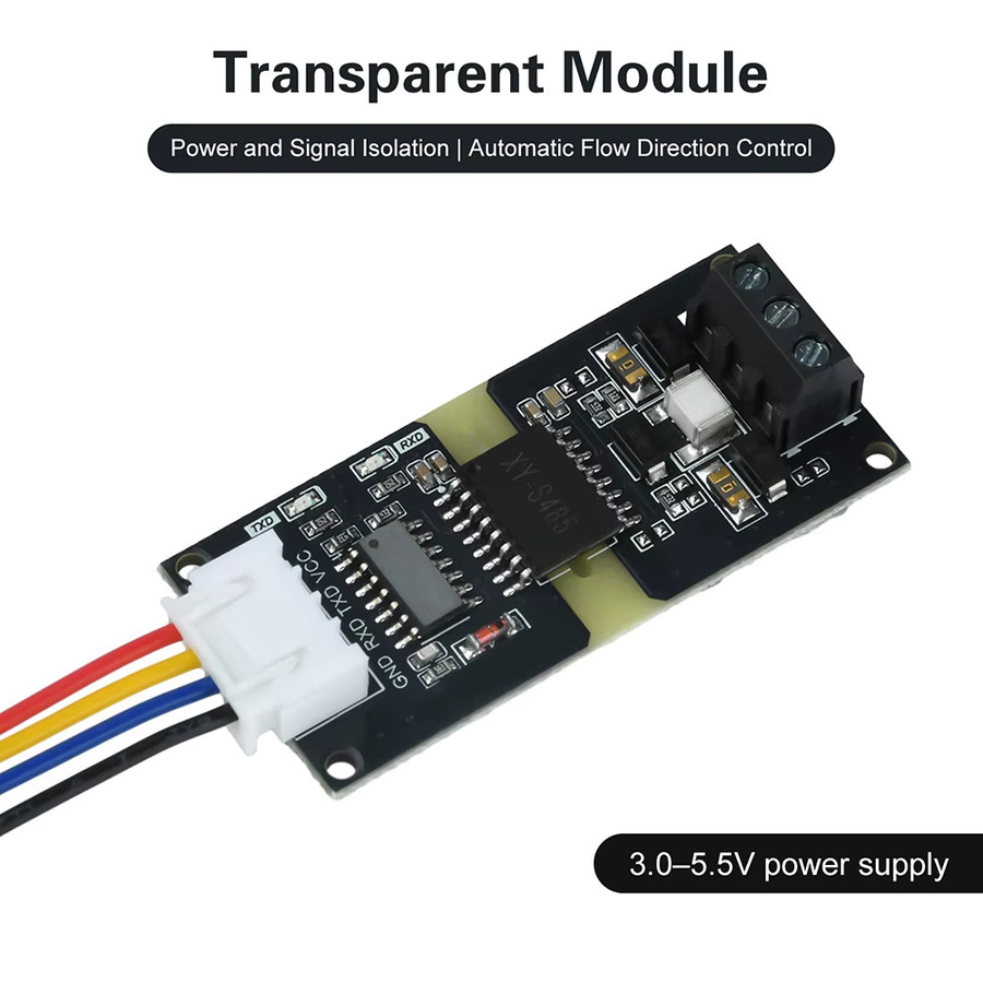 diymore Isoliertes TTL-zu-RS485 Pegelmodul mit automatischer Flussregelung DC 3-5V - Bild 2