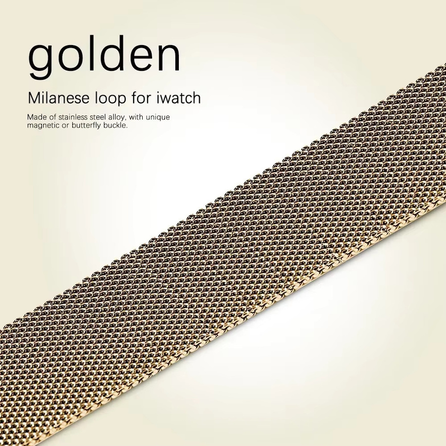 Uhrenarmband Milanaise Edelstahl, Xiaomi Smart Band 8, Unisex - Bild 3