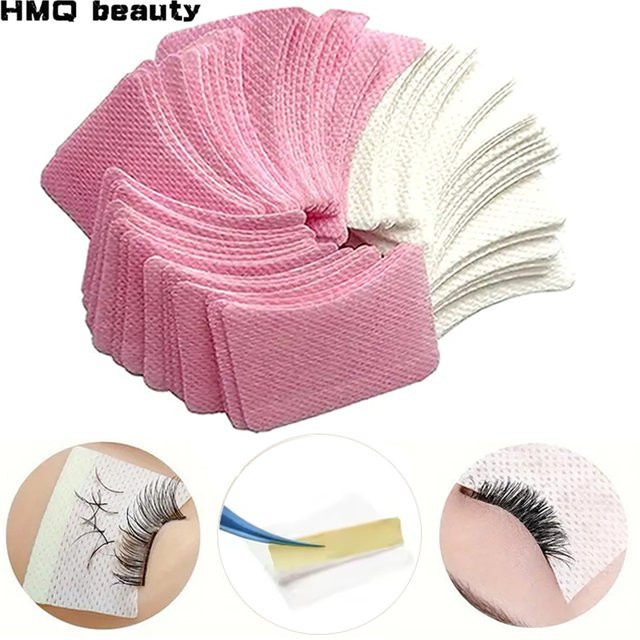 HMQ beauty Wimpern Patch Aufkleber, 200/40 Stück, Einweg, Baumwolle - Bild 1