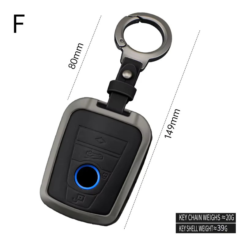 DECSRIN Smart Remote Key Case Cover für BMW I3 I8 Serie, 4 Tasten Schutzhülle für Autoschlüssel - Bild 4