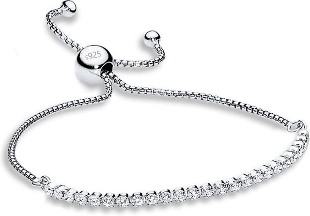 Lucky Star Jewelry Armband, 925 Silber, Zirkonia, Damen - Bild 1