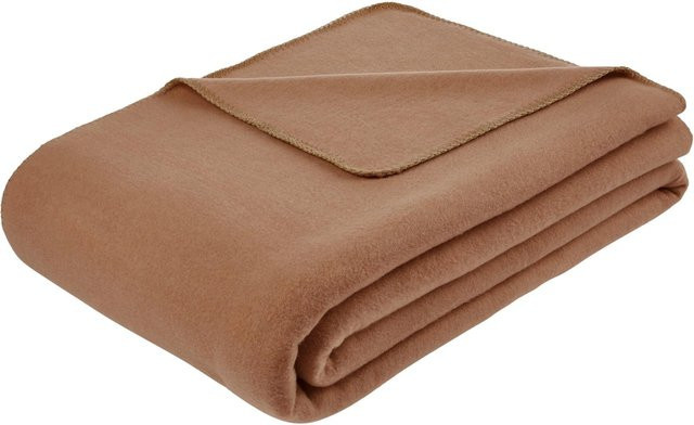 Mömax Fleecedecke Sana Braun B/B: 140 x 200 cm - Bild 1