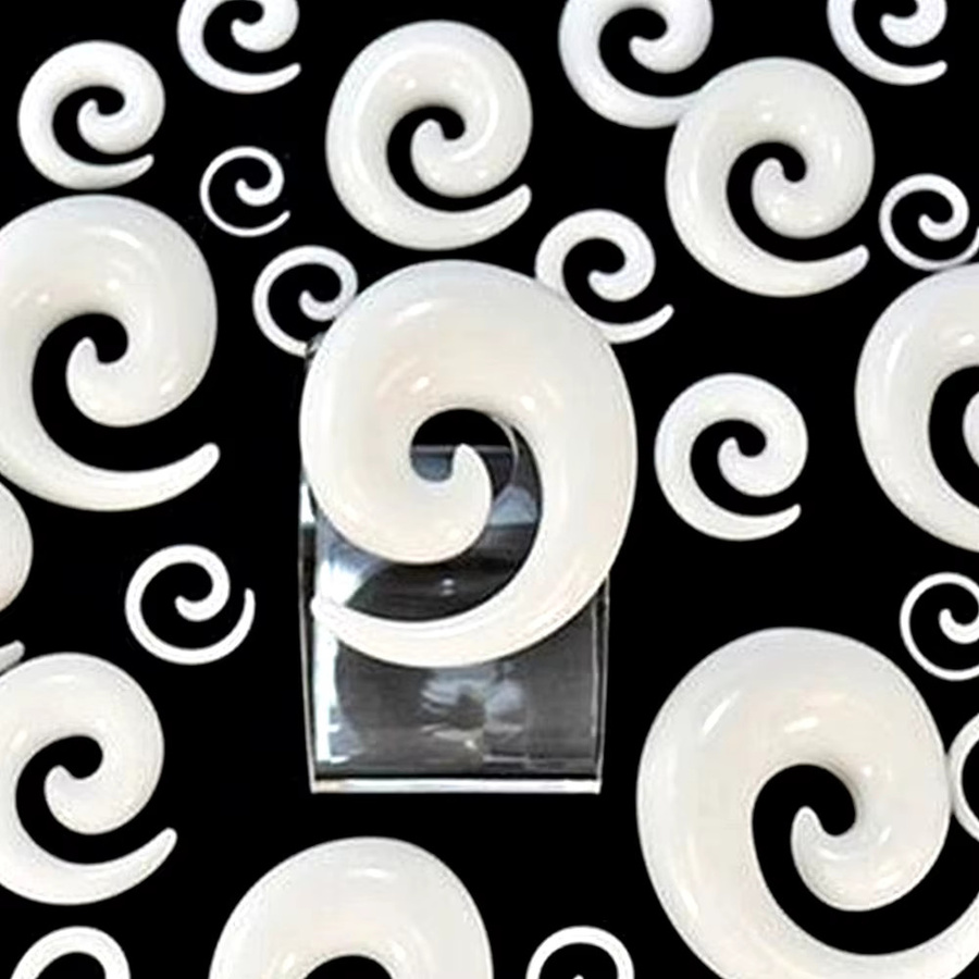 Heuvipens Piercing Stretching Kit, Acryl, Schnecke, Ohr Plug, Unisex - Bild 4