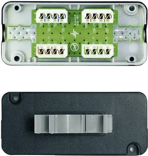 Telegärtner Connection Box J00060B0069 für CAT 7a Netzwerk Ethernet/LAN, Schwarz - Bild 1