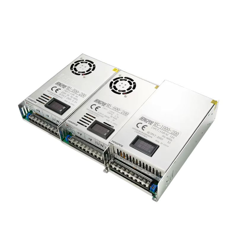 HONGPOE Einstellbares Netzteil mit Digitalanzeige bis 200 V und 1500 W - Bild 3