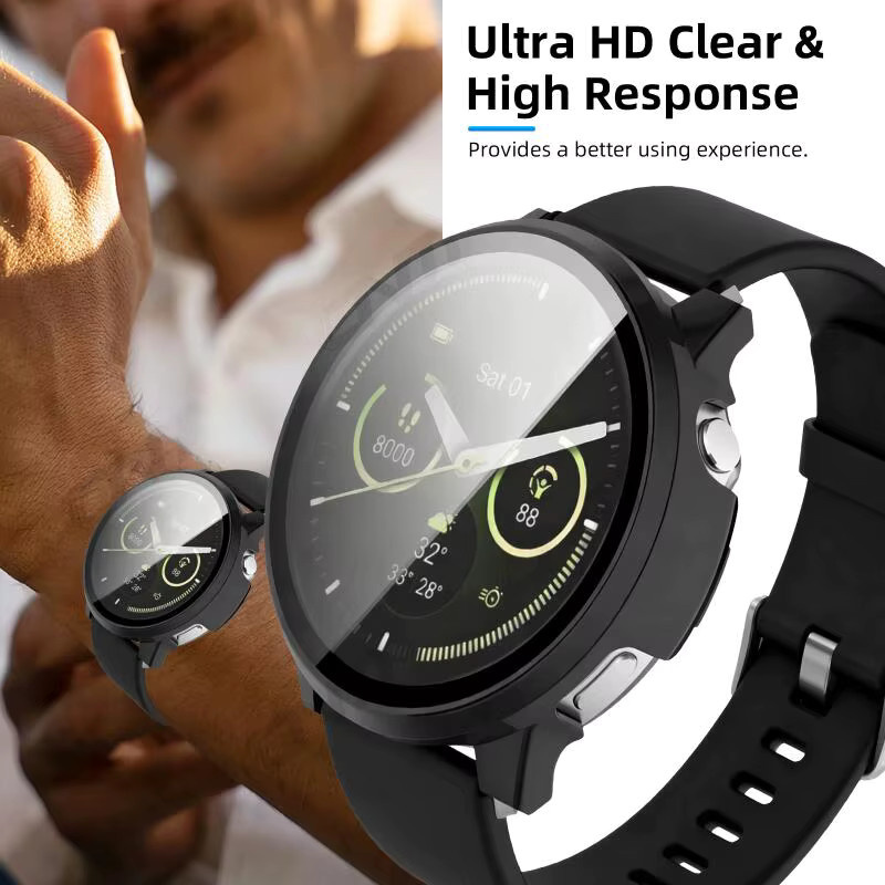 Garmin Uhrenzubehör, Glas und Hülle, Schwarz, Unisex - Bild 6