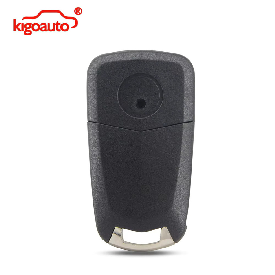 KIGOAUTO Fernbedienungsschlüssel 2/3 Tasten 433MHz HU100 PCF7941/7946 ID46 Chip für Opel Vauxhall Vectra C Signum Corsa D Meriva 2005-2013 Schwarz - Bild 2