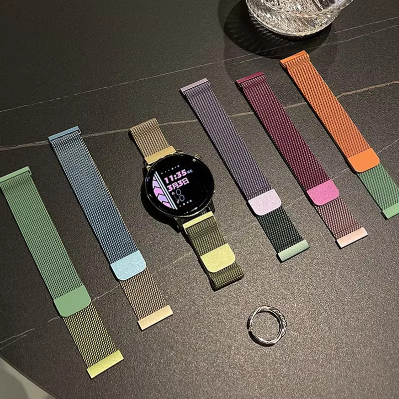 Uhrenarmband Milanaise, Edelstahl, Unisex - Bild 1