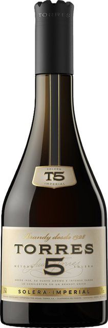 Torres 5 Imperial Brandy, Spanien, 38% Vol., 0,7 l - Bild 1