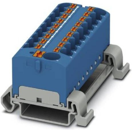 Phoenix Contact Verteilerblock Blau 8 Stück - Bild 1