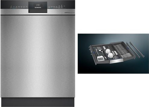 Siemens Unterbau-Geschirrspüler SN43ESS2BD in Edelstahl, Breite: 60 cm - Bild 1