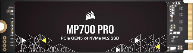 Corsair MP700 PRO NVMe M.2 SSD 1TB Schwarz PCI Express 5,0 x4 M.2 2280 - Bild 1