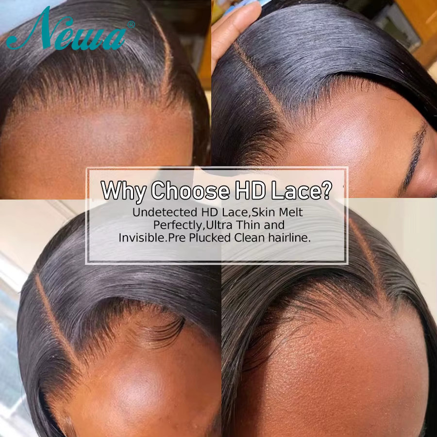 Newa Hair HD Lace Frontal und Closure, Natural Hairline - Bild 2