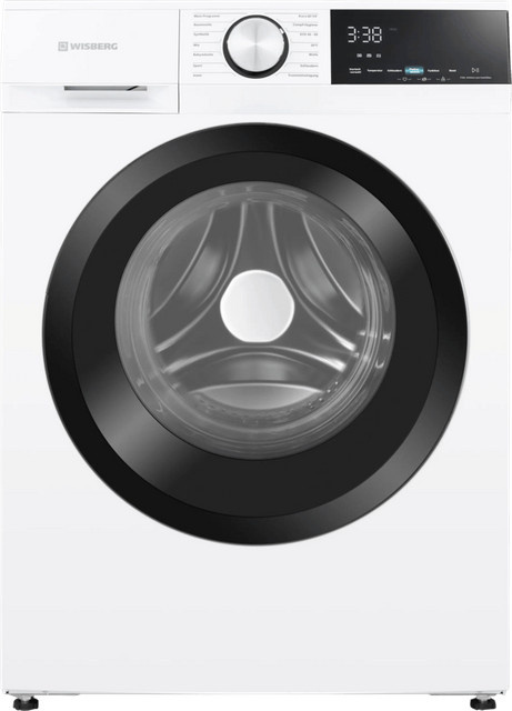 Wisberg WBWM1A3W8DE HygienicSteam Waschmaschine Frontlader Weiß - Bild 1