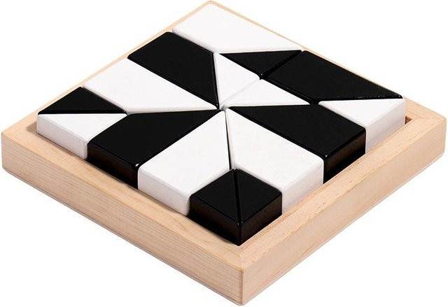 Linyi toy Puzzle Holz schwarz ab 3 Jahren - Bild 1