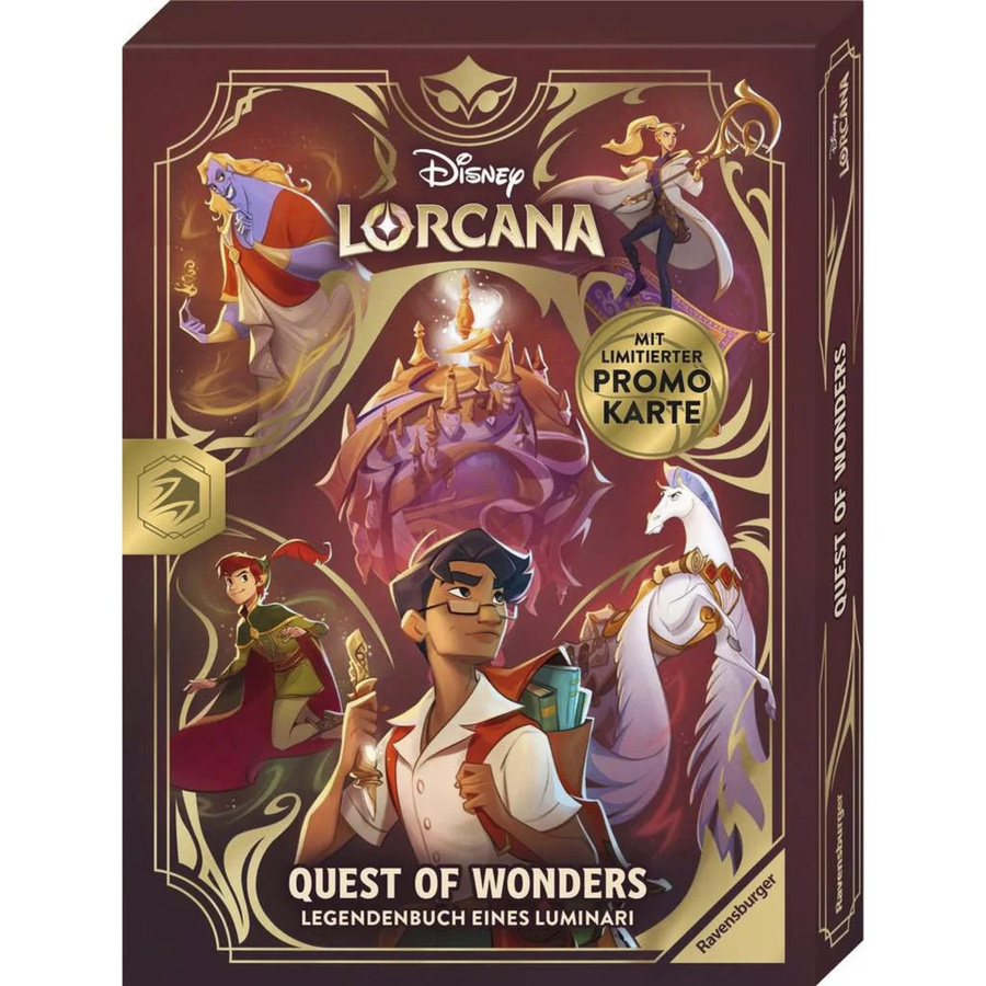 Disney Lorcana Quest of Wonders: Legendenbuch eines Luminari, Hardcover - Bild 1