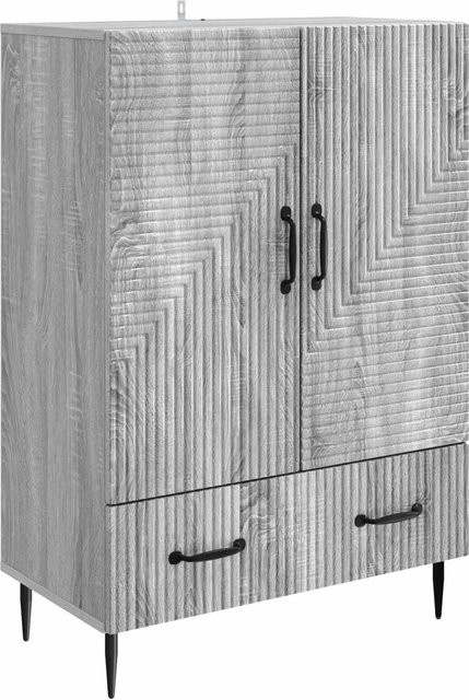 vidaXL Sideboard Modern in Grau Sonoma, B/T/H: 66 x 34,5 x 95 cm - Bild 1