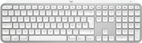 Logitech MX Keys S for Mac kabellose Tastatur mit Hintergrundbeleuchtung und Bluetooth, AZERTY Französisch, Grey - Bild 1