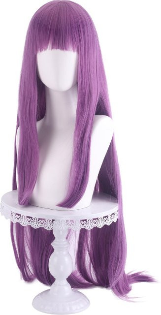 WHIMSICAL W Cosplay Perücke, Lila, Langes Haar, Synthetische Faser - Bild 1