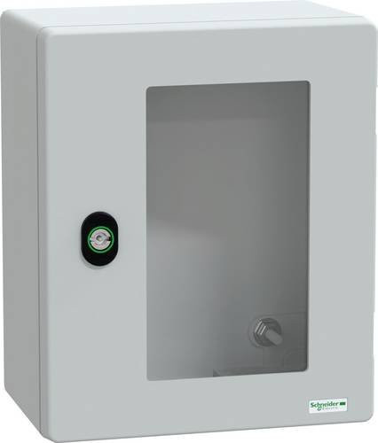Schneider Electric PanelSeT PLM NSYPLM3025TG Schaltschrank aus Polyester in Grau, B/T/H: 25,0 x 30,0 x 16,0 cm - Bild 1