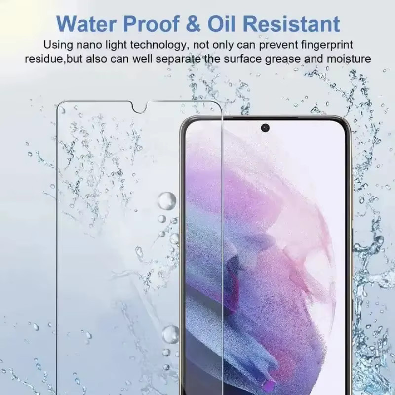 3er-Pack Displayschutzfolie aus gehärtetem Glas für Samsung Galaxy A05 A05S A15 A25 4G 5G A04 A04S A04E A24 A34 A54, transparent - Bild 4