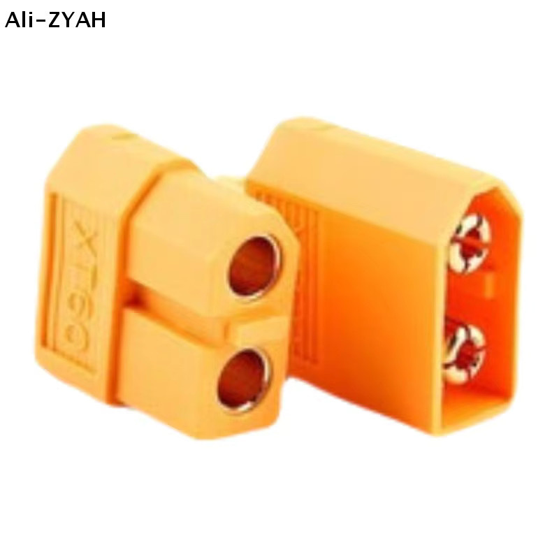 JETTING 5 Paar XT60 Stecker und Buchsen Bullet-Verbinder in Schwarz für RC-Lipo-Akkus und RC-Spielzeug DIY-Zubehör - Bild 1