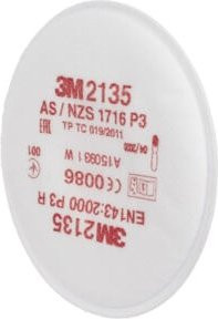3M Ersatzfilter 2135 P3R in Weiß - Bild 1