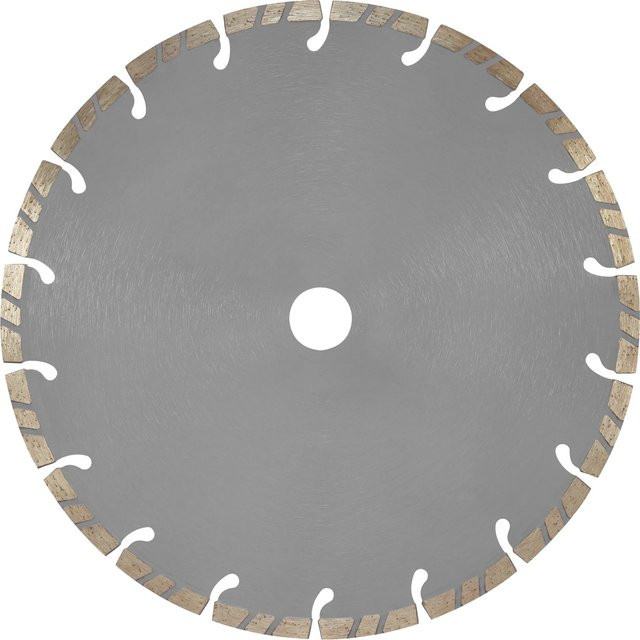 LUX-TOOLS Diamant-Trennscheibe Turbo in Grau, Durchmesser: 230 mm - Bild 1