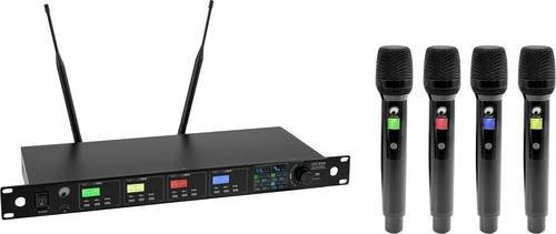 Omnitronic UHF-604 Funkmikrofon-Set in Schwarz - Bild 1