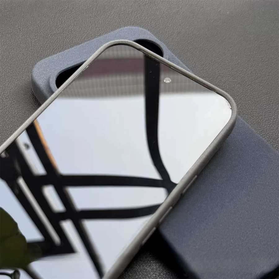 Ultradünne Frosted Soft Case Handyhülle mit Objektivschutz für Google Pixel 11 10 9 8 7 6 A Pro XL in Grau - Bild 2