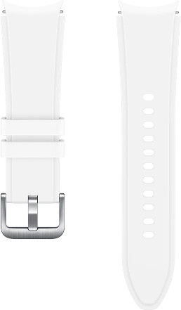 Samsung Uhrenarmband Ridge Sport Band, Kautschuk, 20 mm, Weiß, Unisex - Bild 1