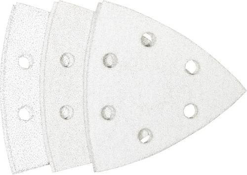 Makita Deltaschleifpapier-Set für Holz, Metall und Farbe, Körnung 60, 100, 150, B: 9,4 cm, T: 9,4 cm, H: 0,6 cm - Bild 1