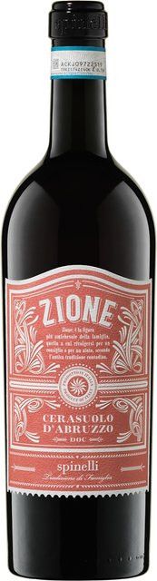 Cantine Spinelli Zione Cerasuolo d'Abruzzo 2023, Roséwein, Montepulciano, Abruzzen, trocken, 0,75 l - Bild 1
