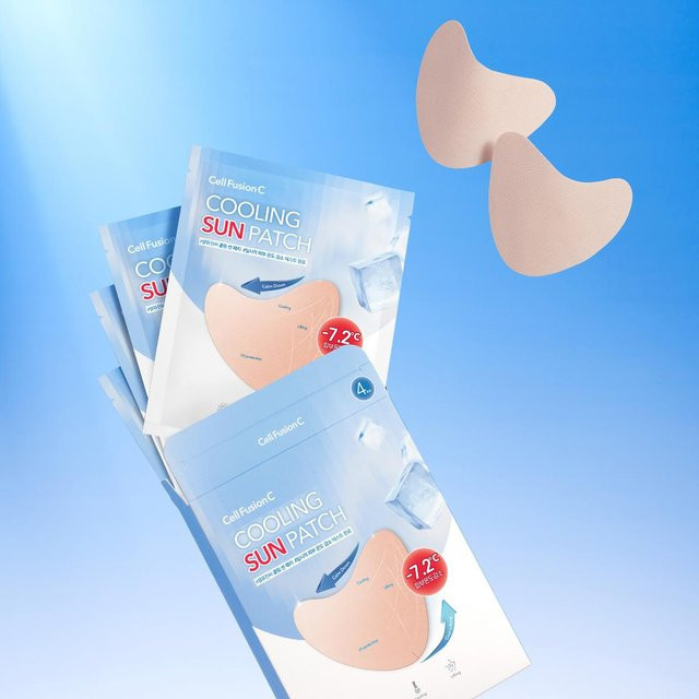 Cell Fusion C Kühlendes Sonnenpflaster, Gel, Unisex, 8 Stück - Bild 1