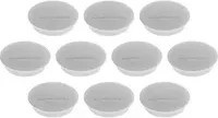 Magnetoplan Magnet Discofix Junior, 10 Stück, grau - Bild 1