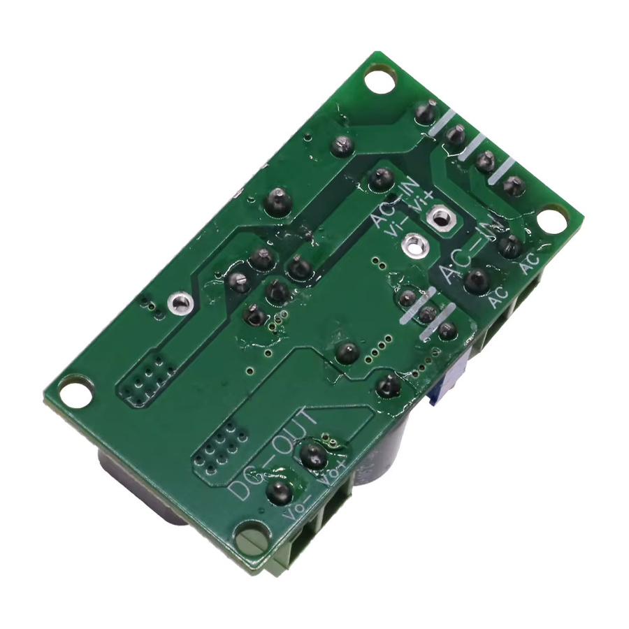LM2596HV AC/DC zu DC Buck Step Down Converter Netzteil Modul, Eingangsspannung AC 5V-30V und DC 5V-50V, Farbe: Grün - Bild 3