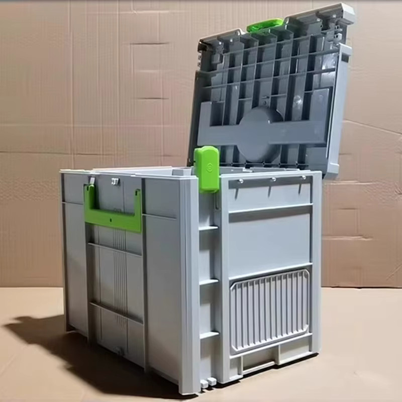 OEMG Werkzeugkasten und Hardware-Organizer in Weiß, stapelbare Aufbewahrungsboxen mit großer Kapazität für Haushalt und Werkstatt - Bild 3