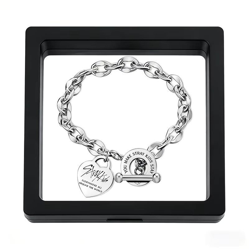 SKZOO Armband, Edelstahl, Weiß, Pfirsichherz - Bild 5
