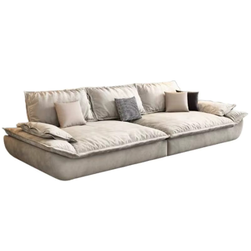 DUTRIEUX Modernes Wohnzimmersofa in Weiß mit Polsterung und Sitzkissen - Bild 5