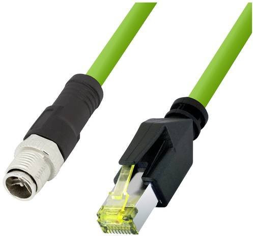 LogiLink RJ45 Patchkabel CAT 6a Ethernet LAN in Grün, Länge: 3,00 m - Bild 1