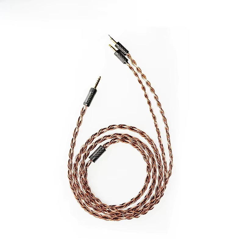 Shanling EL3-600 6N Monokristallines Kupfer Upgrade-Kopfhörerkabel in Braun mit 4,4 mm symmetrischem Anschluss für HW600 - Bild 1