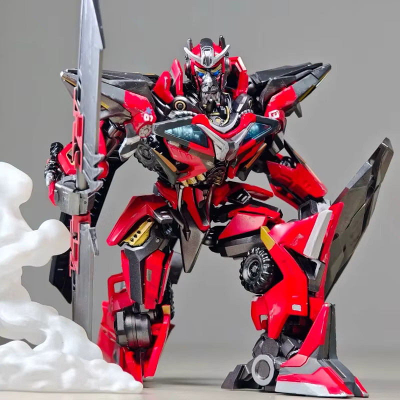 BLOKEES Transformers Blitzwing, Baustein-Figur, Bewegliches Modell - Bild 2