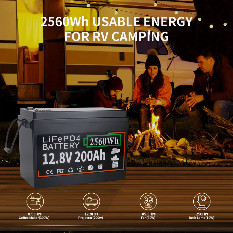 Likctt LiFePO4-Batterie mit integriertem 100A BMS für Solar-Heimenergiespeicher - Bild 4