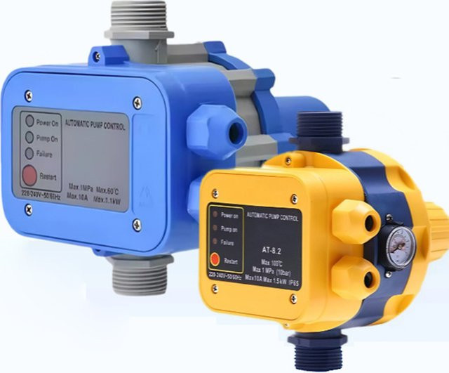 ZJMZYM IP65 Wasserpumpen-Druckschalter mit automatischem elektronischem Regler und Wassermangel-Schutz für 110/220 V - Bild 1