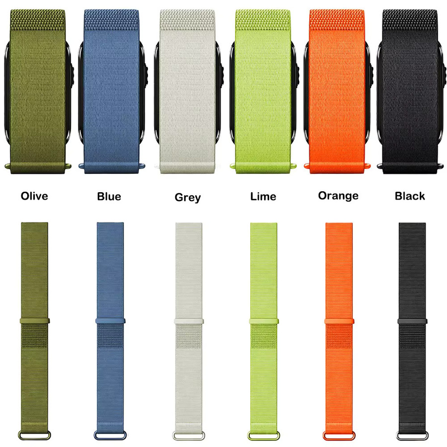 Garmin Uhrenarmband, Nylon, Schwarz, Unisex - Bild 6