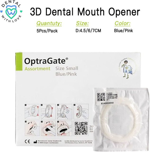 Ivoclar OptraGate XL3015 Mundöffner, 5 Stück, latexfreier Lippen- und Wangenretraktor - Bild 1