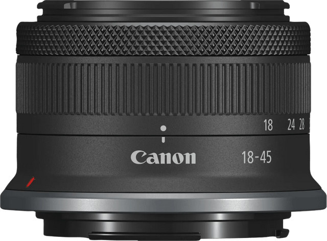 Canon RF-S 18-45mm f/4.5-6.3 IS STM Objektiv für APS-C Kameras in Schwarz - Bild 1