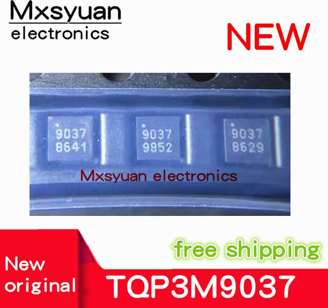 Mxsyuan DFN-8 Mxsyuan TQP3M9037 9037 Set in Schwarz, 10er Packung - Bild 1