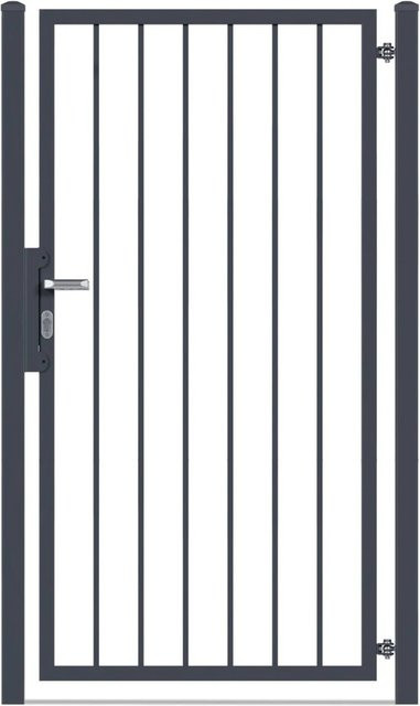 Deutsche Zauntechnik Gartentor Vario Basic ST in Anthrazit, Breite: 100 cm, Höhe: 180 cm - Bild 1